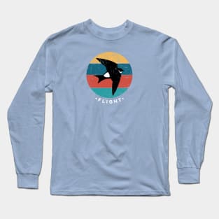 Martin bird, the flight virtuoso, design for birds lovers Long Sleeve T-Shirt